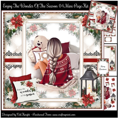Enjoy The Wonder Of The Season 04 Mini Page Kit 