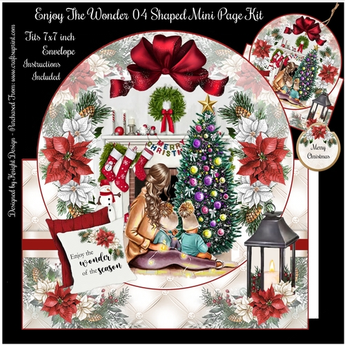 Enjoy The Wonder 04 Shaped Mini Page Kit