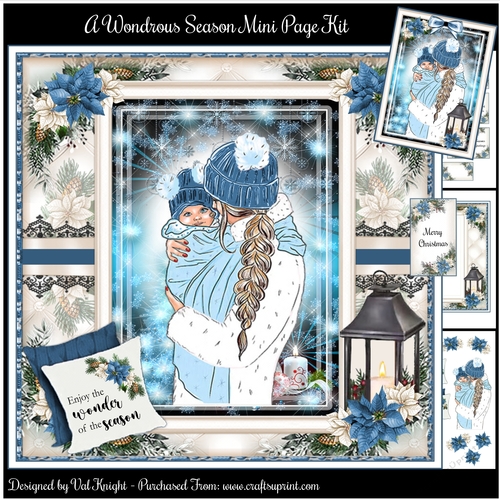 A Wondrous Season Mini Page Kit 