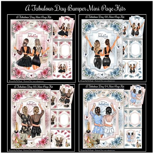 A Fabulous Day Bumper Mini Page Kits 