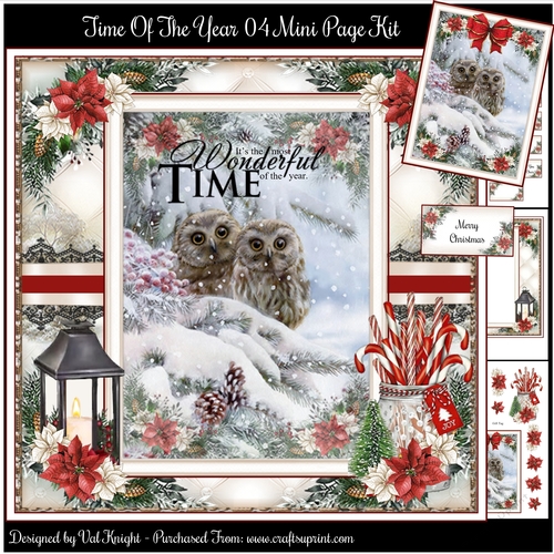 Time Of The Year 04 Mini Page Kit 