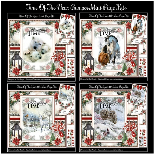 Time Of The Year Bumper Mini Page Kits