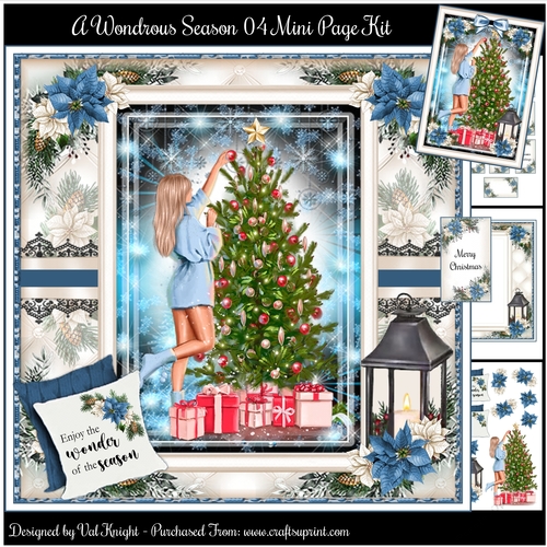 A Wondrous Season 04 Mini Page Kit 