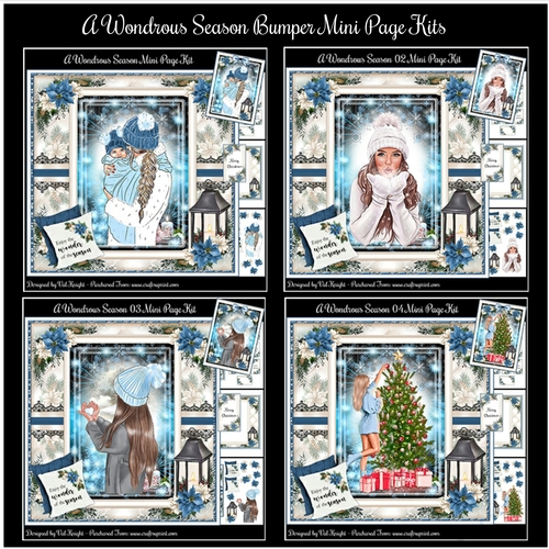 A Wondrous Season Bumper Mini Page Kits