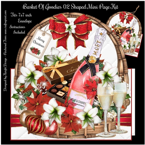Basket Of Goodies 02 Shaped Mini Page Kit
