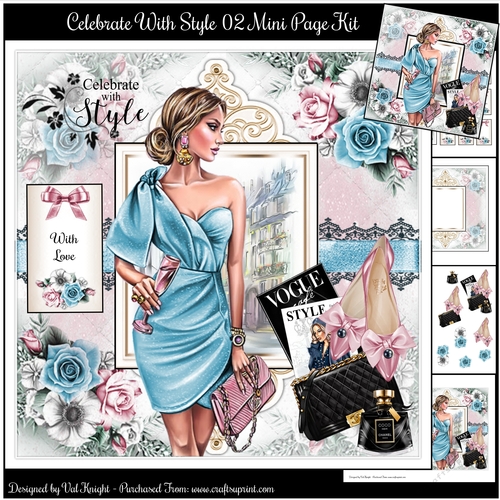 Celebrate With Style 02 Mini Page Kit 