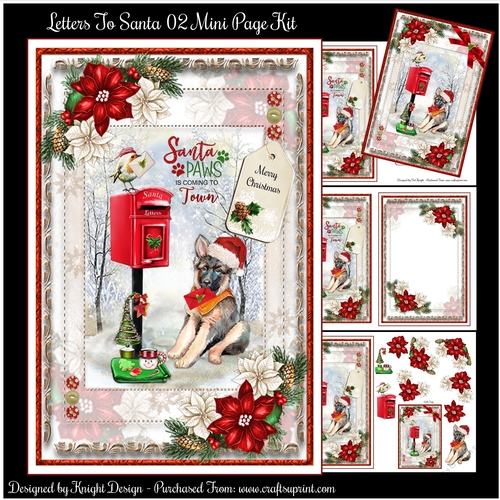 Letters To Santa 02 Mini Page Kit