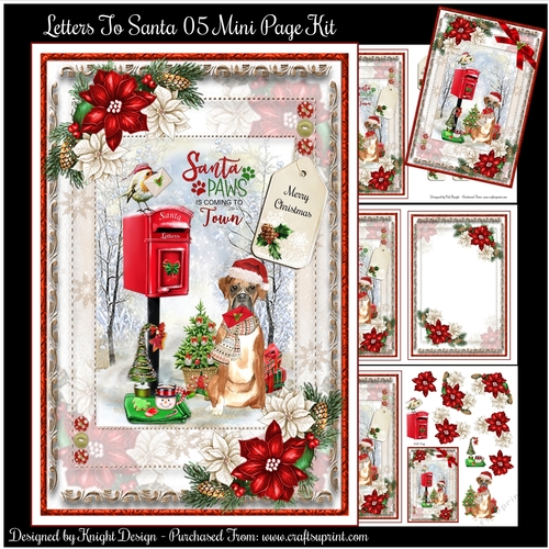 Letters To Santa 05 Mini Page Kit 