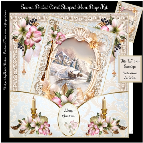 Scenic Pocket Shaped Mini Page Kit 