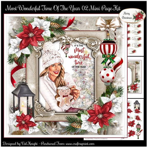 Most Wonderful Time Of The Year 02 Mini Page Kit