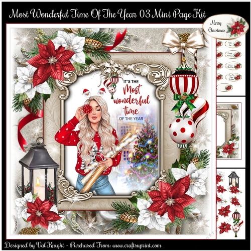 Most Wonderful Time Of The Year 03 Mini Page Kit