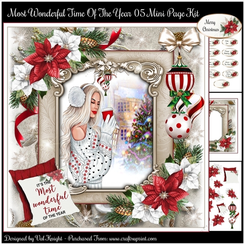 Most Wonderful Time Of The Year 05 Mini Page Kit
