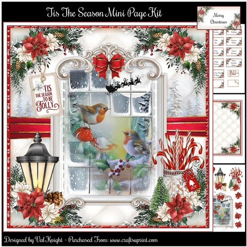 Tis The Season Mini Page Kit 