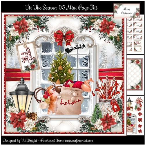 Tis The Season 05 Mini Page Kit