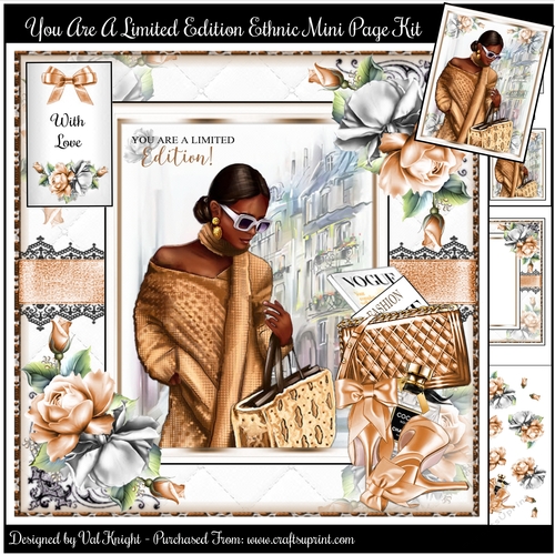Your A Limited Edition Ethnic Mini Page Kit