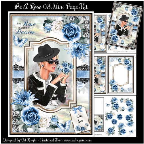Be A Rose 03 Mini Page Kit