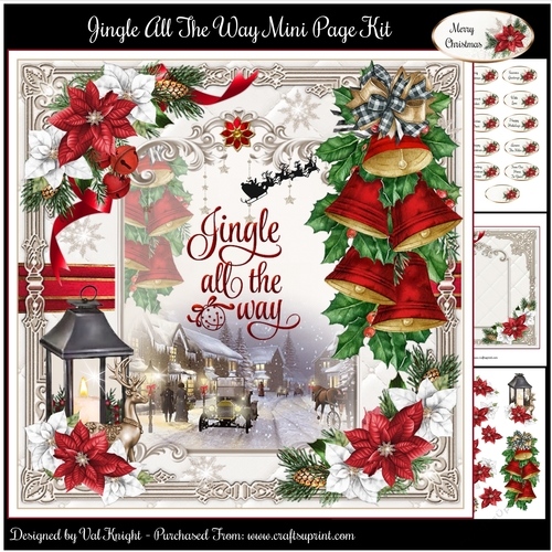 Jingle All The Way 02 Mini Page Kit