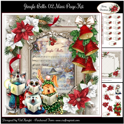 Jingle Bells 02 Mini Page Kit