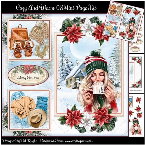 Cozy And Warm 03 Mini Page Kit