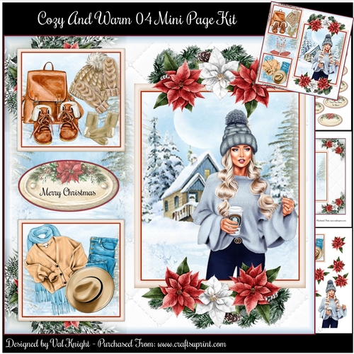 Cozy And Warm 04 Mini Page Kit