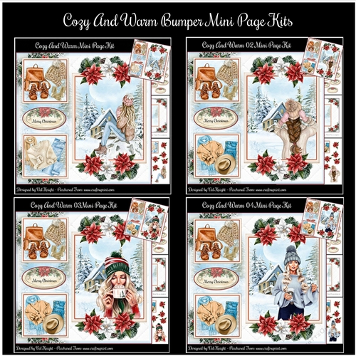 Cozy And Warm Bumper Mini Page Kits