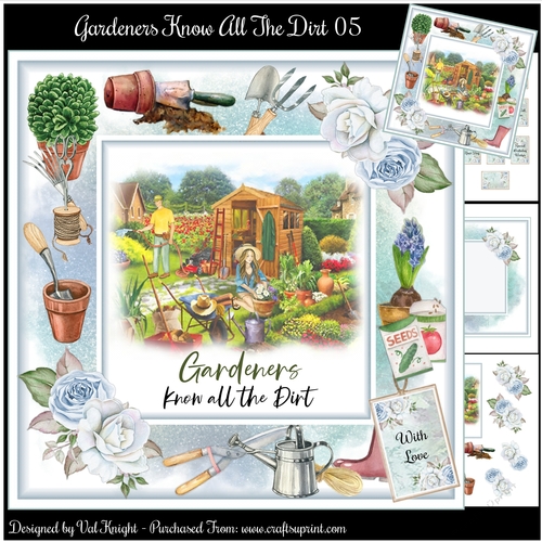 Gardeners Know All The Dirt 05 Mini Page Kit