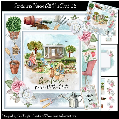 Gardeners Know All The Dirt 06 Mini Page Kit