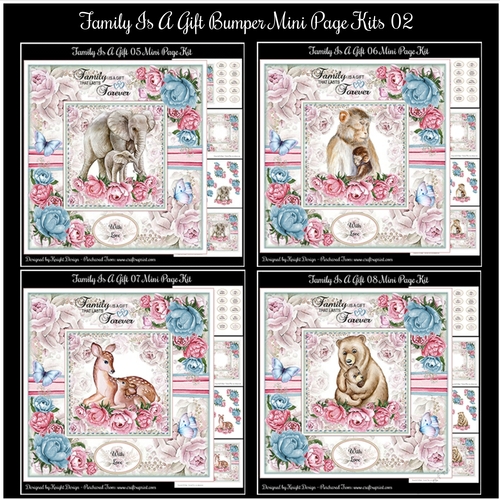 Family Is A Gift Bumper Mini Page Kits 02