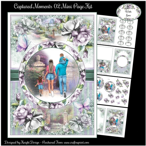 Captured Moments 02 Mini Page Kit 