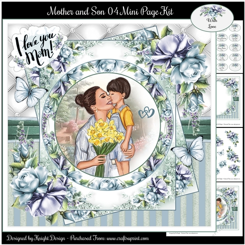 Mother And Son 04 Mini Page Kit 