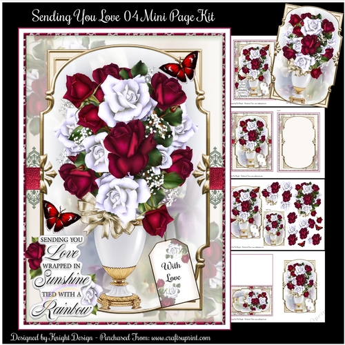 Sending You Love 04 Mini Page Kit