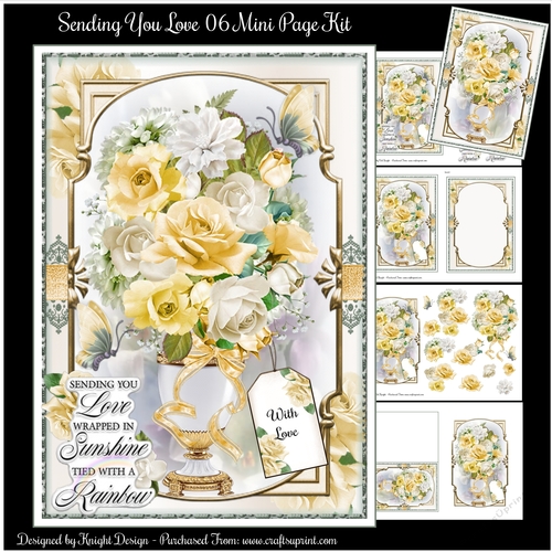 Sending You Love 06 Mini Page Kit 