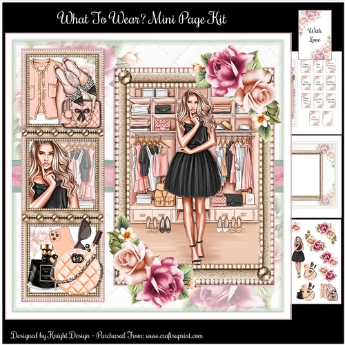 What To Wear? Mini Page Kit 