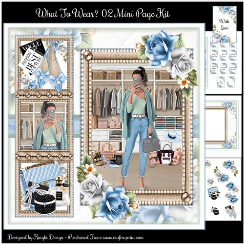 What To Wear? 02 Mini Page Kit 