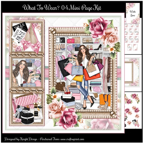 What To Wear? 04 Mini Page Kit 