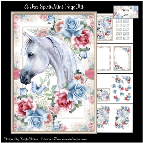 A Free Spirit Mini Page Kit