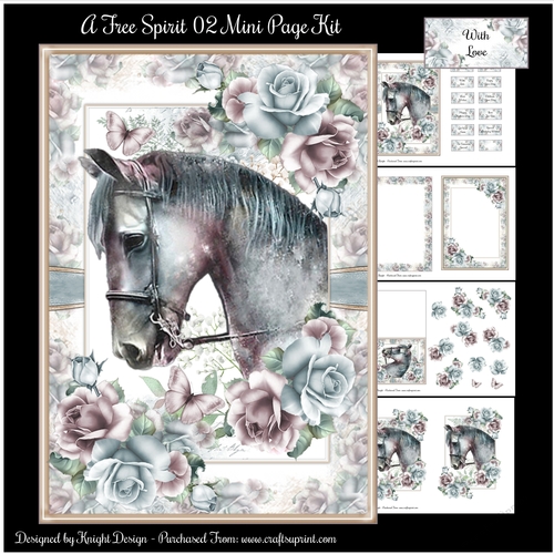 A Free Spirit 02 Mini Page Kit 