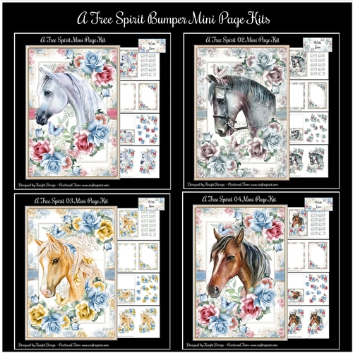 A Free Spirit Bumper Mini Page Kits