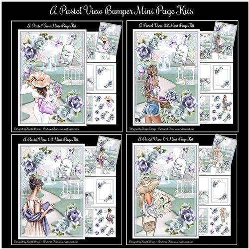 A Pastel View Bumper Mini Page Kits