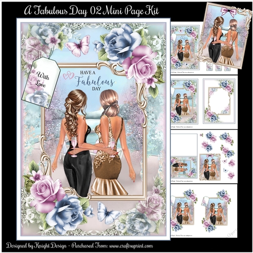 A Fabulous Day 02 Mini Page Kit