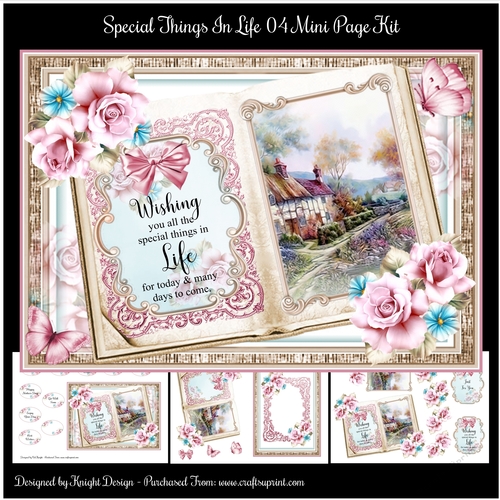 Special Things In Life 04 Mini Page Kit 