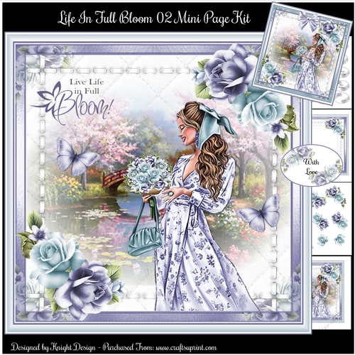 Life In Full Bloom 02 Mini Page Kit 