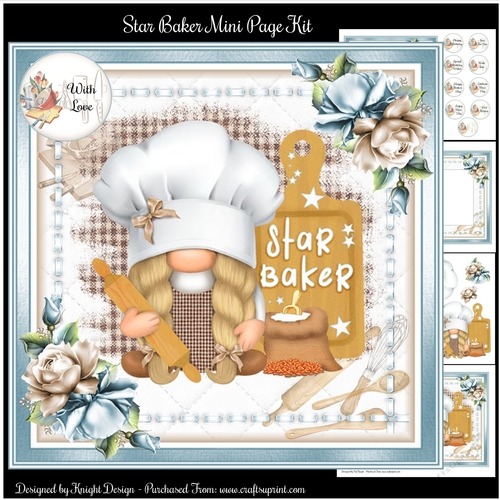 Star Baker Mini Page Kit 