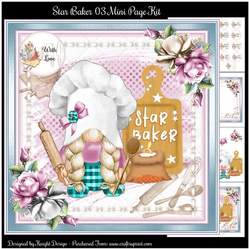 Star Baker 03 Mini Page Kit 