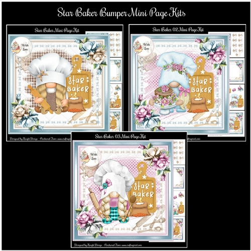Star Baker Bumper Mini Page Kits