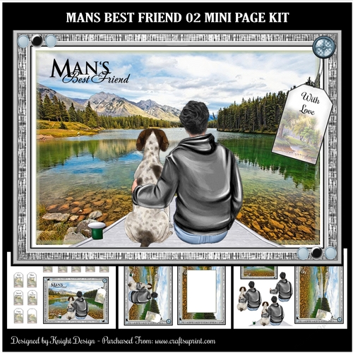 Mans Best Friend 02 Mini Page Kit 
