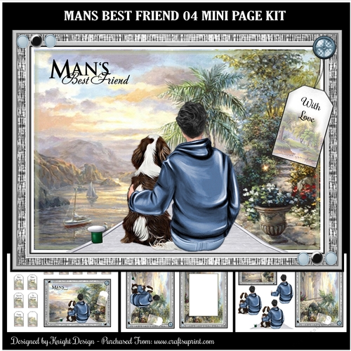 Mans Best Friend 04 Mini Page Kit