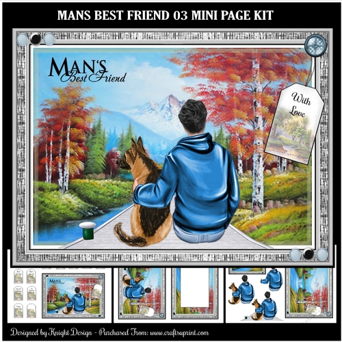 Mans Best Friend 03 Mini Page Kit 