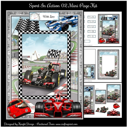 Sport In Action 02 Mini Page Kit