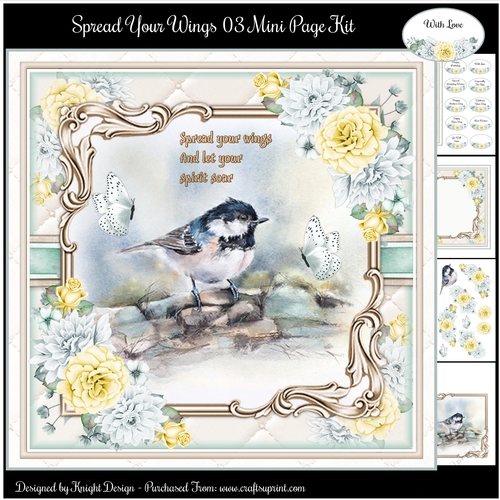 Spread Your Wings 03 Mini Page Kit 